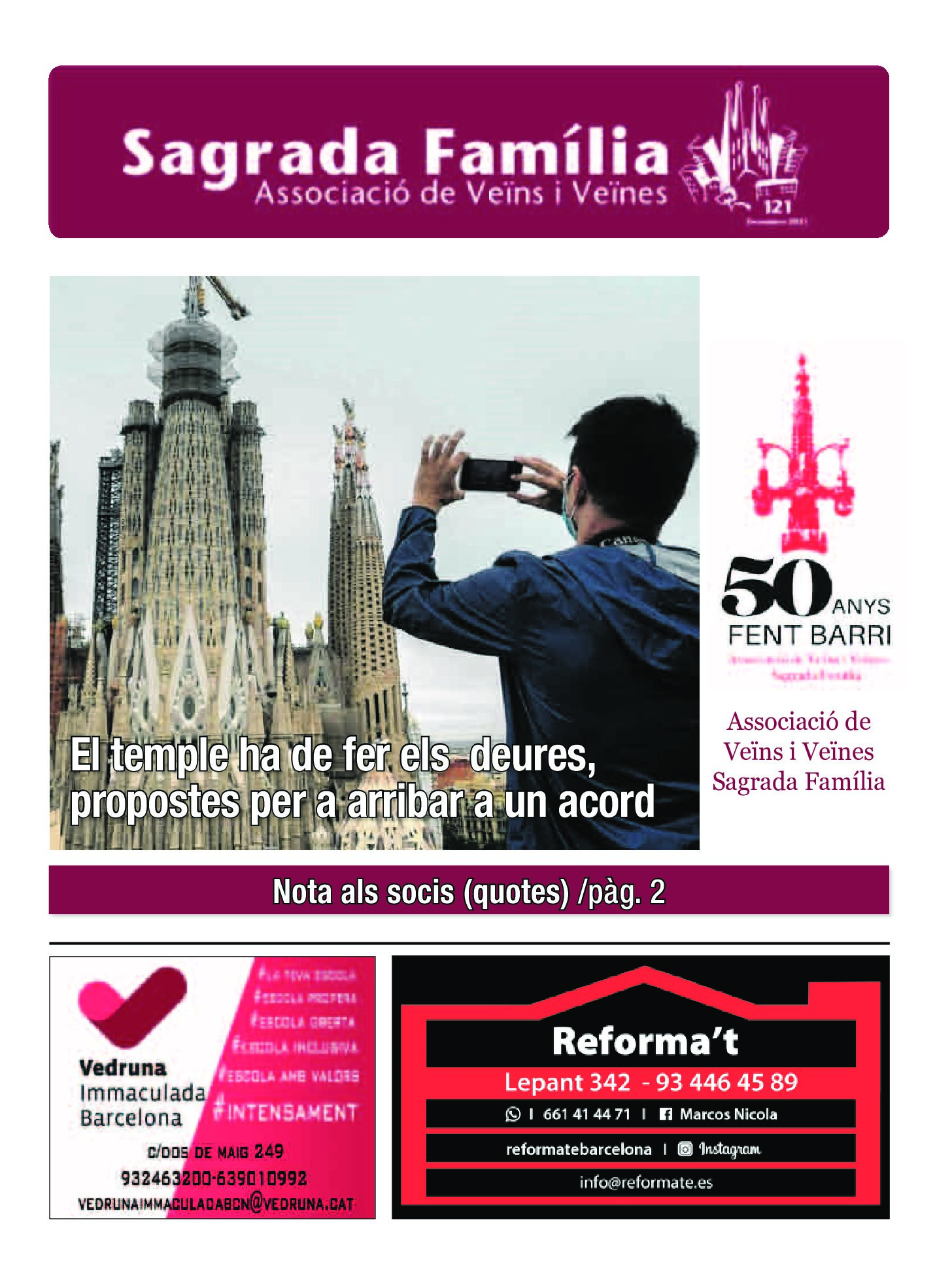 2021-DESEMBRE-NUM.-121-Associacio-de-Veins-SAGRADA-FAMILIA